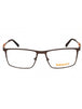 049 - matte dark brown/clear demo lens