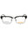 002 - matte black/clear demo lens