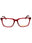 067 - matte red/clear demo lens