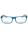 090 - shiny blue/clear demo lens