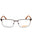 049 - matte dark brown/clear demo lens