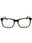 001 - shiny black/clear demo lens