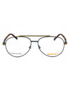 091 - matte blue/clear demo lens