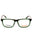 052 - dark havana/clear demo lens