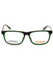052 - dark havana/clear demo lens