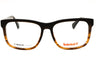 049 - matte dark brown/clear demo lens