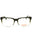 096 - shiny dark green/clear demo lens