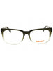 096 - shiny dark green/clear demo lens