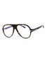 052 - dark havana/Clear/Blue-light block lens