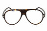 052 - dark havana/Clear/Blue-light block lens