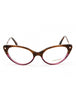 050 - Brown / Violet / Clear demo lens
