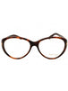 052 - Dark Havana / clear demo lens