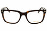 052 - Dark Havana / Clear demo lens