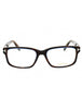 055 - coloured havana / clear lens