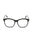 001 - Shiny Black / clear/blue-light block lens