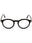 001 - Black / clear/blue-light block lens