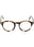 055 - Shiny Vintage Havana / clear/blue-light block lens