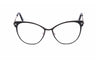 001 - Black / clear/blue-light block lens