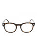 52E - Havana  / clear/blue-light block lens