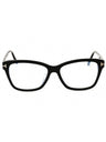 001 - shiny black/clear/blue-light block lens