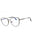001 - shiny black/Clear/Blue-light block lens