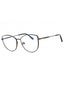 001 - shiny black/Clear/Blue-light block lens