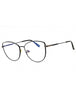 001 - shiny black/Clear/Blue-light block lens