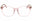 072 - shiny pink/clear/blue-light block lens
