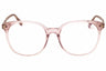 072 - shiny pink/clear/blue-light block lens