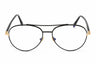 001 - shiny black/Clear/Blue-light block lens