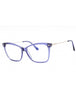 081 - Shiny Transparent Purple  / Clear demo lens