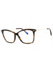 052 - dark havana/clear/Blue-light block lens