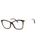 052 - Dark havana/Clear/Blue-light block lens