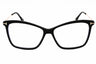 001 - Shiny black/Clear/Blue-light block lens