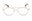 028 - Shiny Rose Gold / clear/blue-light block lens