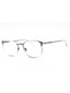 001 - shiny black / clear/blue-light block lens