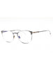 001 - shiny black / clear/blue-light block lens