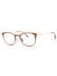 028 - shiny rose gold / clear/blue-light block lens