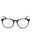001 - shiny black/Clear/Blue-light block lens