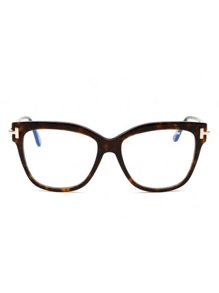 Tom Ford FT5704-B Eyeglasses shiny red/Clear/Blue-light block lens