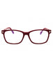 072 - shiny pink/clear/blue-light block lens