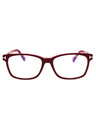 072 - shiny pink/clear/blue-light block lens