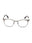 008 - Shiny Gunmetal / Clear Lens