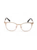 028 - Shiny Rose Gold / Clear Lens
