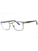 008 - Shiny Gunmetal/Clear/Blue-light block lens