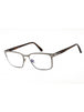 008 - Shiny Gunmetal / Clear Lens