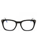 001 - Shiny black/Clear/Blue-light block lens