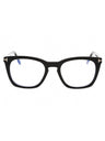 001 - Shiny black/Clear/Blue-light block lens