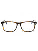 052 - dark havana/clear/blue-light block lens