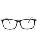 002 - matte black/Clear/Blue-light block lens